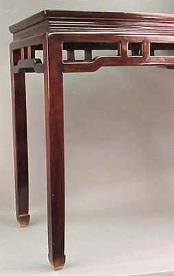 Lot 149 - Chinese Hongmu Wood Side Table 19th Century