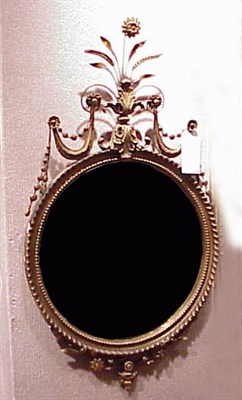 Lot 249 - Louis XVI Style Gilt-Wood Mirror