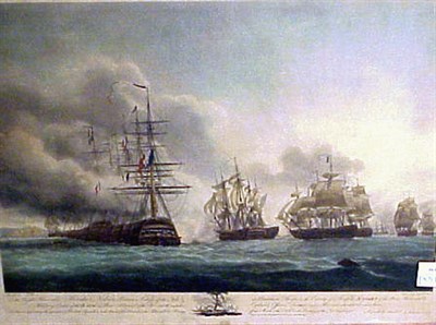 Lot 46A - After Nicholas Pocock THE APPROACH OF THE...