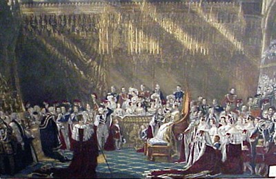 Lot 46 - After Sir George Hayter THE CORONATION OF...
