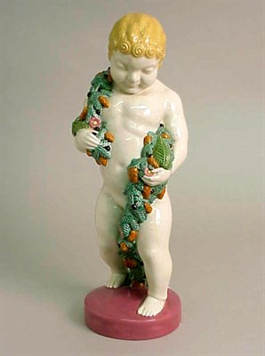 Lot 263 - Weiner Keramik Sculpture Depicting a standing...