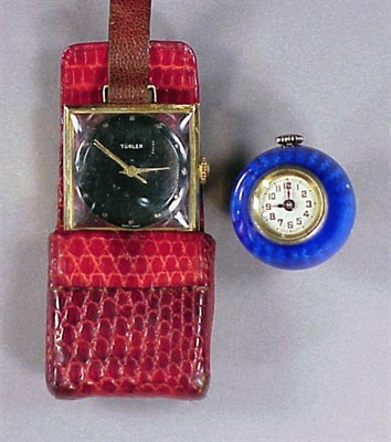 Lot 416 - Two Pendant Watches Comprising one sterling...