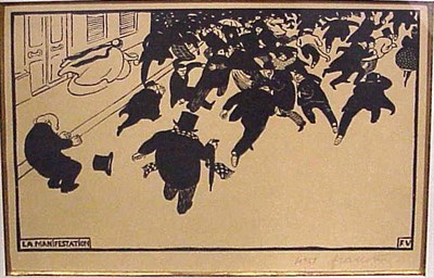 Lot 241 - Felix Vallotton LA MANIFESTATION...