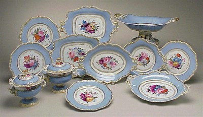 Lot 409 - Chamberlains Worcester Porcelain Dessert...