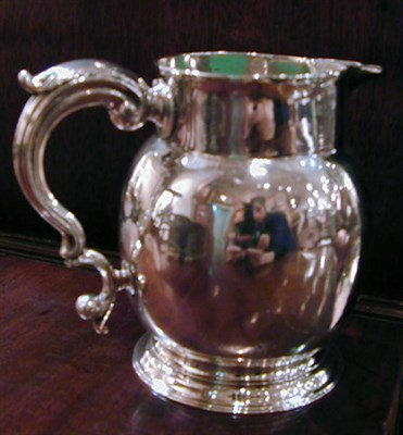 Lot 437 - George II Silver Pitcher Robert Albion Cox,...