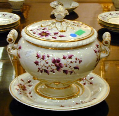 Lot 403 - Assembled Worcester Porcelain Dinner Service...