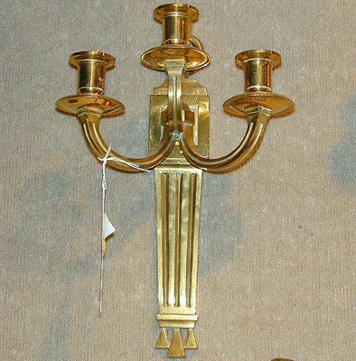 Lot 533 - Set of Four Louis XVI Style Gilt-Bronze...