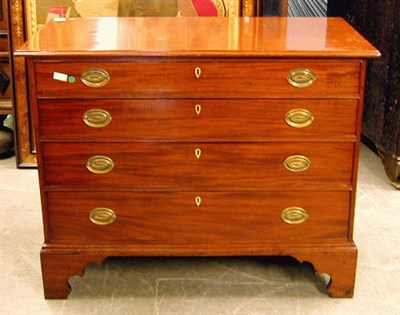 Lot 411 - Chippendale Cherry Chest of Drawers New...