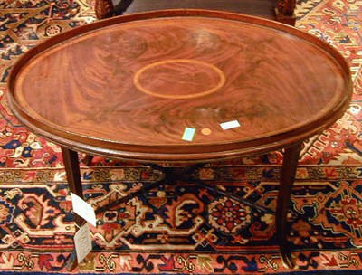Lot 542 - George III Mahogany Tray on Stand