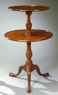 Lot 385 - George III Mahogany Dumbwaiter