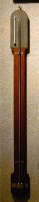 Lot 325 - Mahogany Stick Barometer C. T. Ansler,...