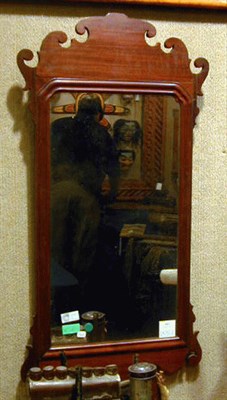 Lot 412 - Chippendale Style Mahogany Mirror Height 33...