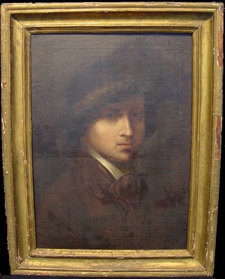 Lot 10 - Continental School 19th Century PORTRAIT OF A...