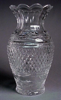 Lot 257 - Group of Seven Colorless Glass Vases