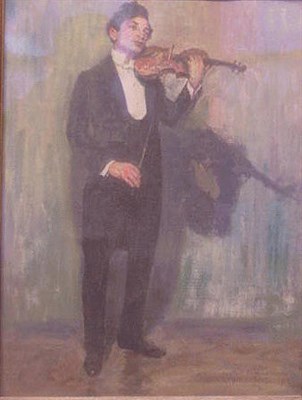 Lot 44 - Leopold Pilichowski Polish, 1869-1933 PORTRAIT...