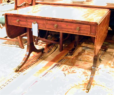 Lot 471 - Regency Mahogany Sofa Table Early 19th century...