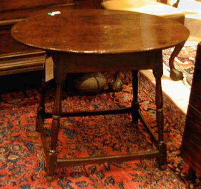 Lot 221 - Pine and Maple Tavern Table The oval top above...