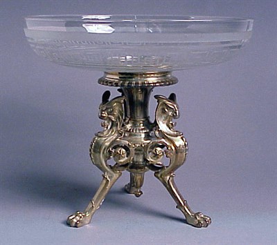 Lot 141 - Pair of Victorian Silver Plated and Etched...