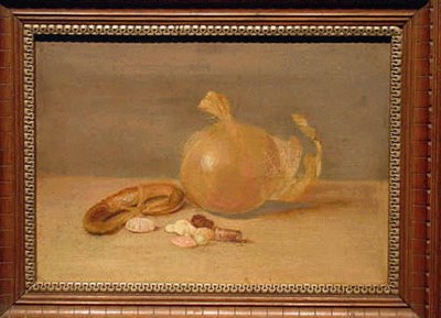 Lot 57 - American School 19th Century STILL LIFE WITH...