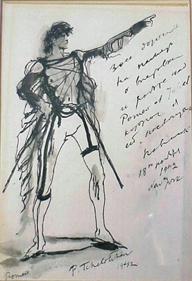 Lot 25 - Pavel Tchelitchew Russian/American, 1898-1957...