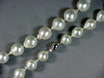 Lot 514 - Large Baroque Cultured Pearl Necklace The...