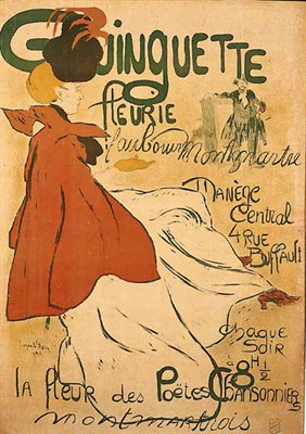 Lot 245 - Jacques Villon GUINGUETTE FLEURIE...