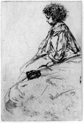 Lot 250 - James Abbott McNeill Whistler BIBI LALOUETTE...