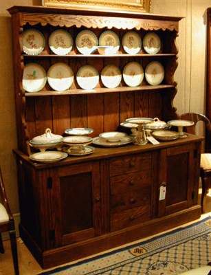 Lot 300 - Provincial Oak Hutch