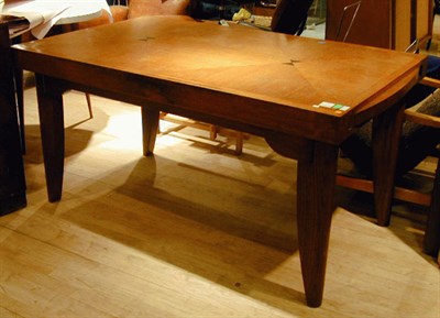 Lot 85 - Art Deco Oak Dining Table Charles Dubouyt The...