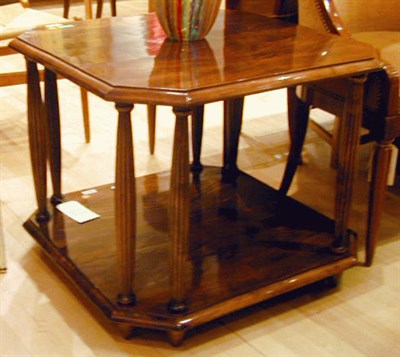 Lot 111 - Art Deco Mahogany Low Table The square top...