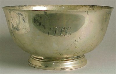 Lot 335 - Sterling Silver Revere Style Bowl Retailed by...