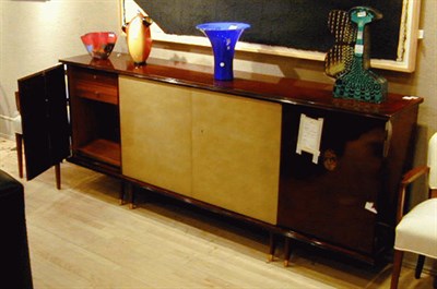 Lot 98 - Lacquered Cabinet Attributed to Jules Leleu Of...