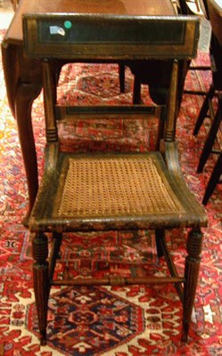 Lot 177 - Set of Five Painted Fancy Chairs Mid Atlantic,...