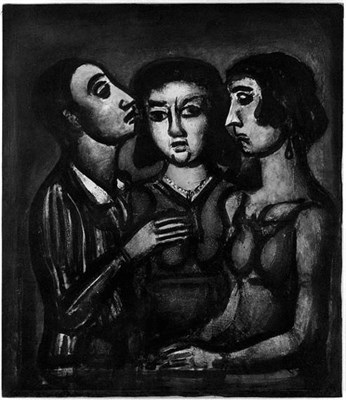 Lot 201 - Georges Rouault AUGURES...(C./R. 94; W. 148)...