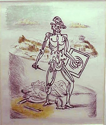 Lot 58 - Georgio de Chirico GLADIATORE (CIRANNA 12)...