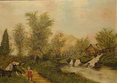 Lot 7 - M.H. Blauvelt American, 19th century CHILDREN...
