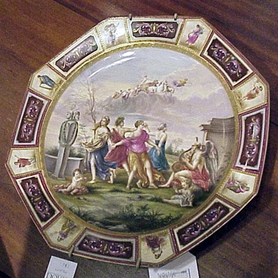 Lot 308 - Vienna Porcelain Plate