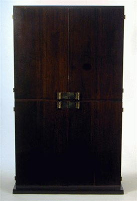 Lot 330 - Fruitwood Cabinet Tommy Parzinger With four...