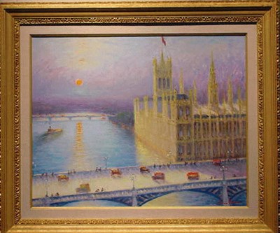 Lot 10 - Luciano Rampaso Italian, b. 1936 PARLIAMENT...