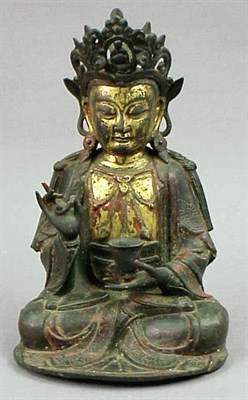 Lot 179 - Chinese Gilt-Bronze of Guanyin Ming Dynasty