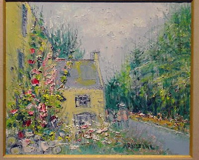 Lot 4 - Yolande Ardissone French, b. 1927 L'AUBERGE A...