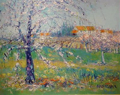Lot 5 - Yolande Ardissone French, b. 1927 POMMIER EN...