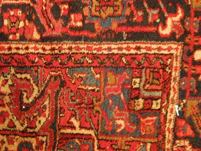 Lot 595 - Heriz Carpet Northwest Persia, contemporary...