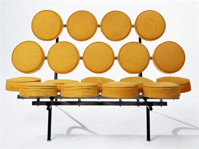 Lot 203 - Marshmallow Sofa George Nelson, 1956 With...