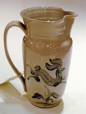 Lot 196 - Scheier Pottery Pitcher Sides decorated with...
