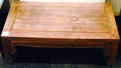 Lot 135 - Pair of Chinese Hongmu Low Tables (Kangji)