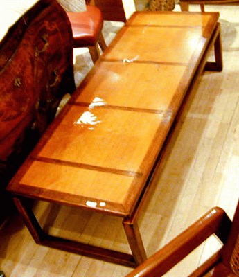 Lot 224 - Continental Oak Low Table Of rectangular form...