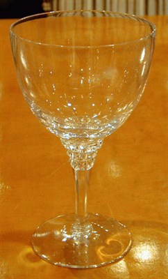 Lot 220 - Group of Colorless Glass Stemware...