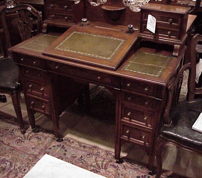 Lot 443 - Victorian Mahogany Writing Desk