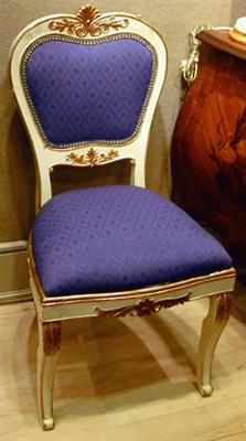 Lot 380 - Set of Four Italian Rococo Style Painted...